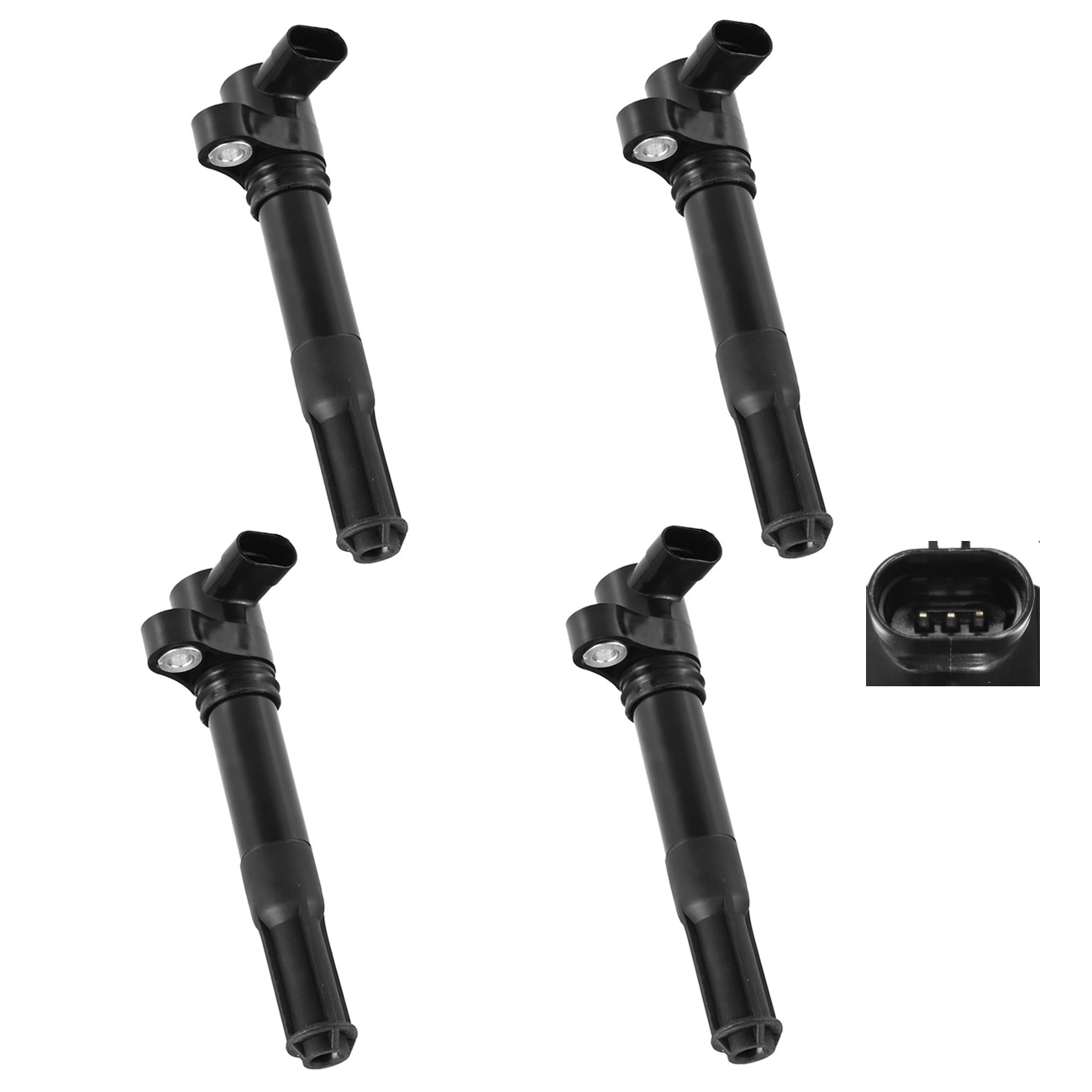 Bobina Encendido Kit X 4 Fiat Doblo 1.4